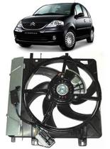 Eletroventilador do radiador citroen c3 glx 1.4 exclusive xtr 1.6 - 696133 ventoinha - FREEDOM PARTS