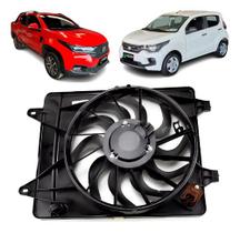 Eletroventilador do radiador fiat mobi strada 1.0 1.4 2017 a 2023