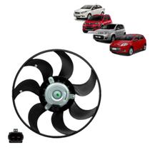 Eletroventilador fiat uno 10/palio 12/fiorino 14/ grand siena 12 c/ar (sist. valeo) - importado