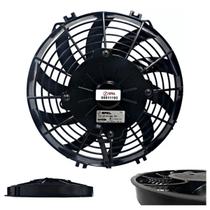 ELETROVENTILADOR ORIGINAL SPAL 9P PERFIL BAIXO ASPIRANTE 12V Única
