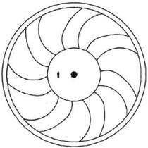 Eletroventilador Sistema De Arrefecimento Vw Gol 2008 a 2014 Eletroventilador Sistema De Arrefecimento Vw Gol 2008 a 2014
