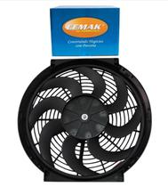Eletroventilador universal aspirante 14 polegadas 8 pás 24v Eletroventilador universal aspirante 14 polegadas 8 pás 24v