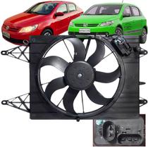 Eletroventilador Ventoinha Vw Gol Fox Voyage G5 G6 Com Ar