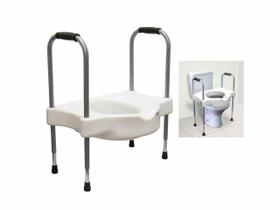 Elevador De Assento Sanitário Com Alças Reguláveis Sit V - Carci Elevador De Assento Sanitário Com Alças Reguláveis Sit V - Carci