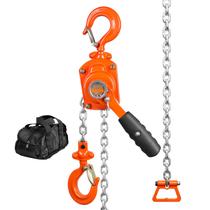 Elevador de corrente de alavanca manual VEVOR 1/2 tonelada 500 kg 3m G80 Steel