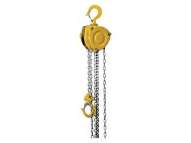 Elevador de corrente manual Oz Lifting com 9,5 cm de largura e manuseio de material