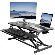 Elevador de Mesa VIVO DESK-V000S - Altura Ajustável até 81cm - Preto