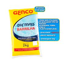 Elevador de Ph Barrilha Leve Genco Ph Mais Para Piscinas Água 2kg