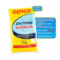 Elevador de Ph Barrilha Leve Genco Ph Mais Para Piscinas Água 2kg