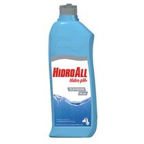 Elevador de Ph Liquido Hidro Ph+ Hidroall 1L Tampa Prata