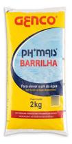 Elevador de ph mais granulado Genco e barrilha 2kg para piscina Elevador de ph mais granulado Genco e barrilha 2kg para piscina