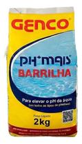 Elevador De Ph Piscina Genco Barrilha Leve 2kg Eficaz Ajusta a Alcalinidade Corrige e Estabiliza
