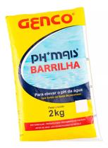 Elevador De Ph Piscina Granulado Genco PH Mais Barrilha 2kg