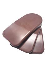 Elevadores de Calcanhar Basic Mold Labs BML 9mm Vermelho Firme 3 unidades