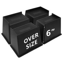 Elevadores de Cama HANIHUA 15 cm Resistentes 4 Unidades Suportam 2.950 kg Elevadores de Cama HANIHUA 15 cm Resistentes 4 Unidades Suportam 2.950 kg