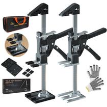 Elevadores de móveis Enrykuo Arm Jack, pacote com 2 unidades em aço inoxidável Elevadores de móveis Enrykuo Arm Jack, pacote com 2 unidades em aço inoxidável