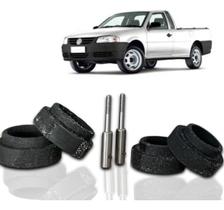 Elevar Saveiro /G4 Dianteira Traseira Calço Mola 3,5cm +Prol Elevar Saveiro /G4 Dianteira Traseira Calço Mola 3,5cm +Prol