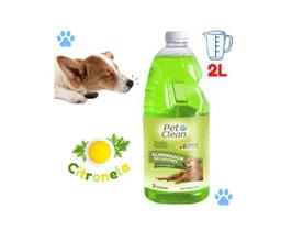 Elimina Odor Ambiente 2L PetClean Cachorro Gato Cães Pet