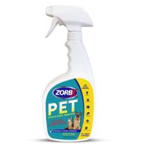 Eliminador de Manchas e Odores ZORBX para Pets - 1 Galão (128 fl oz) - Neutralizador de Odores com Enzimas Naturais