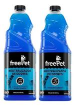 Eliminador De Odor Pets Free Pet 2 L Tradicional Kit C/ 2 Eliminador De Odor Pets Free Pet 2 L Tradicional Kit C/ 2