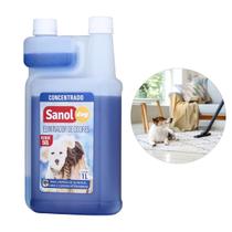 Eliminador De Odores Concentrado Cães Gatos 1lt Sanol Dog