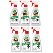 Eliminador de Odores desagradáveis (mofo, suor, chulé) Sanol A7 Combo com 6 unidades 330ml