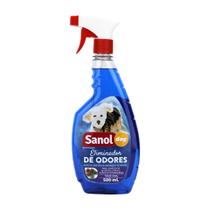 Eliminador de odores tradicional gatilho 500ml sanol dog