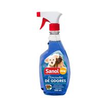 Eliminador de odores tradicional gatilho Sanol Dog 500ml