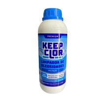 Eliminador De Oleosidade E Limpa Bordas Para Piscinas Limpeza 1 Litro - KeepClor