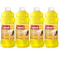 Eliminador Odores Citronela Linha Pet Sanol Dog 2 Litros 4UN Eliminador Odores Citronela Linha Pet Sanol Dog 2 Litros 4UN