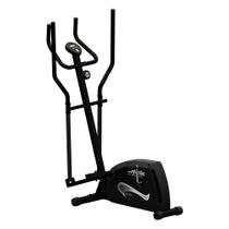 Elíptico Athletic Action 8 Níveis Magnéticos Suporta 140kg Silencioso e sem Impacto Treino de Corpo Inteiro