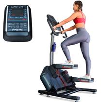 Elíptico Horizontal Simulador Lateral Academia Musculação Consport