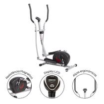 Elíptico Kikos 4004 Magnético 8 Níveis de Tensão Fitness Display LCD