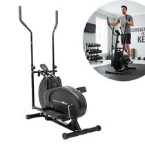 Elíptico Resistência a Ar Simulador Caminhada com Monitor Suporta 150Kg Importway Iwf018 Elíptico Resistência a Ar Simulador Caminhada com Monitor Suporta 150Kg Importway Iwf018