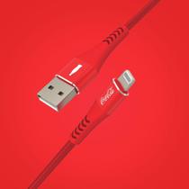 Elite Cable Coca-Cola Cabo MFi Lightning para USB - Vermelho
