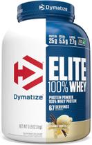 Elite whey 100% Dymatize 5lbs (2,3kg) gourmet vanilla