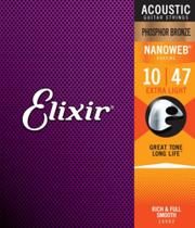 Elixir Phosphor Bronze P/violão 010 Elixir Phosphor Bronze P/violão 010