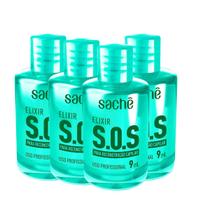 Elixir S.o.s Sachê 9ml Sos Reconstrução Capilar Profissional
