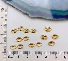 Elo Banho de Ouro 18k - 01 Unidade - Bijuteria Fina Elo Banho de Ouro 18k - 01 Unidade - Bijuteria Fina