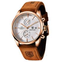 elógio de Quartzo Esportivo Masculino Benyar Luxo Impermeável Cronógrafo