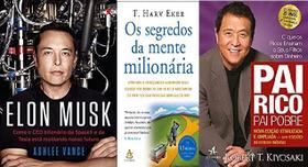 Elon Musk + Pai Rico Pai Pobre + Os segredos da mente milionária