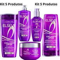 Elseve Collagen Lifter Kit Hidratação Completa 5 Produtos Elseve Collagen Lifter Kit Hidratação Completa 5 Produtos