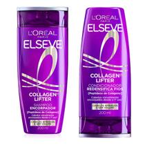 Elseve Collagen Lifter Shampoo 200ml e Condicionador 200ml