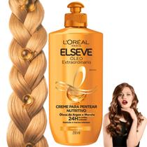Elseve Creme de Pentear Gloss Extraordinário Longos Hidra