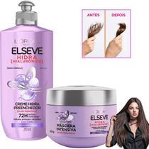 Elseve Hidra Loreal Paris Acido Hialurônico Creme Preenchedor Intensivo Hidratação Antifrizz Elseve Hidra Loreal Paris Acido Hialurônico Creme Preenchedor Intensivo Hidratação Antifrizz