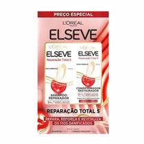 Elseve Kit Reparação Total 5 Shampoo 375ml + Cond. 170ml Elseve Kit Reparação Total 5 Shampoo 375ml + Cond. 170ml