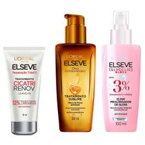 Elseve Kit Sérum + Óleo Extraordinário + Leave-in de Tratamento