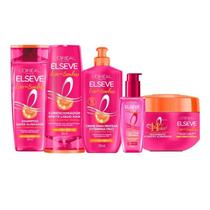 Elseve Liso Dos Sonhos - Linha Completa 5 Produtos 400ml
