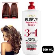 Elseve Milagroso Hidra Cachos Reparação Óleo Extraordinário
