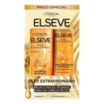 Elseve Óleo extraordinário shampoo 375ml + condicionador 170 ml